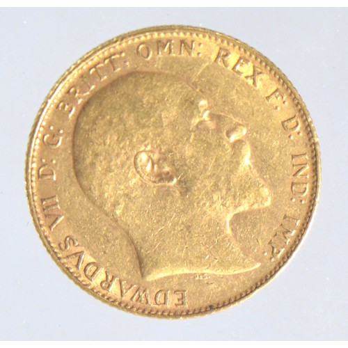 6 - 1907 Edward VII full sovereign