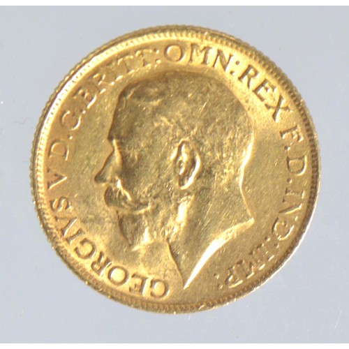 9 - 1913 George V full sovereign