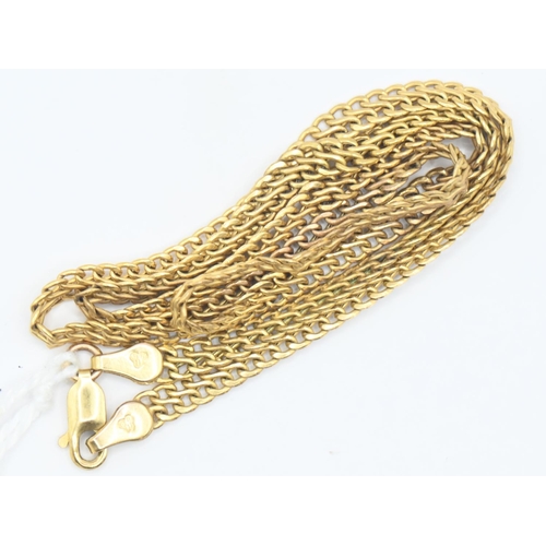 71 - 9ct gold chain, circumference 40cm, gross weight 4.67 grams