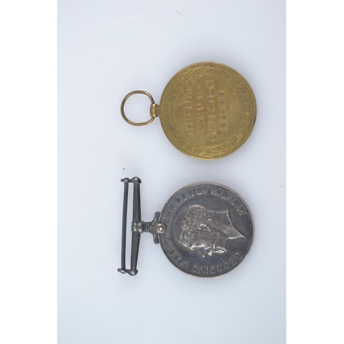 355 - Pair of WWI medals; Victory Medal and George V War Medal awarded to 40359 GNR. KINKAID J.A R.A (with... 