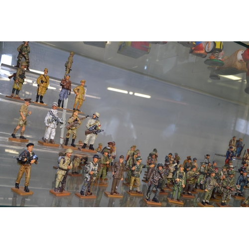 366 - Large collection of Delprado metal military figures