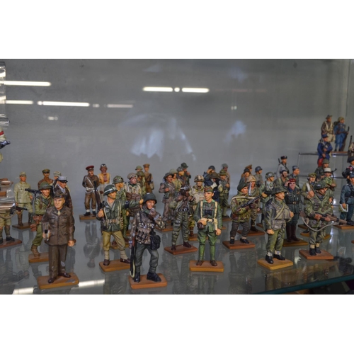 366 - Large collection of Delprado metal military figures