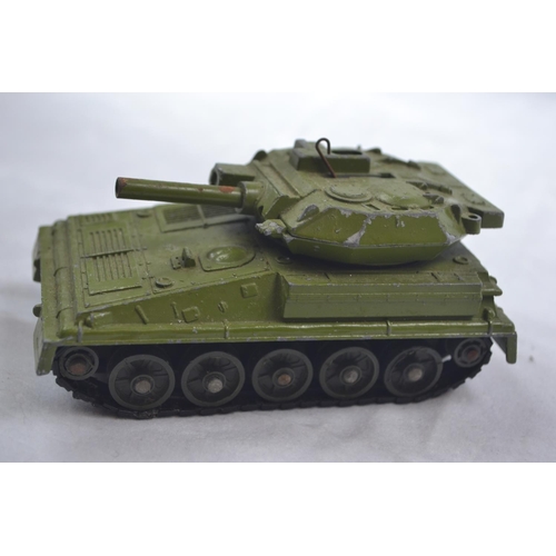 371 - Collection of military vehicles Inc Dinky & Corgi, Dinky Chieftain tank 155mm mobile gun, Dinky ... 