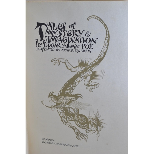 469 - 2 x books Illustrated by Arthur Rackham, 'The Vicar of Wakefield' & 'Poe's Tales of Mystery &... 