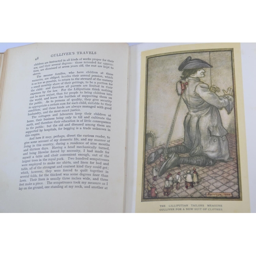 466 - Five books with drawings and illustrations by Arthur Rackham inc. 'Peter Pan in the Kensington Garde... 