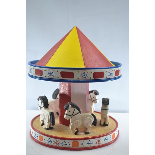 504 - Large collection of The Sugarlump Studio hand painted magic roundabout characters, buildings and rou... 