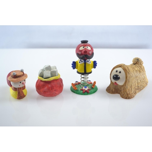 504 - Large collection of The Sugarlump Studio hand painted magic roundabout characters, buildings and rou... 