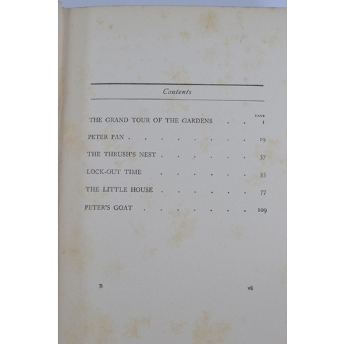 466 - Five books with drawings and illustrations by Arthur Rackham inc. 'Peter Pan in the Kensington Garde... 