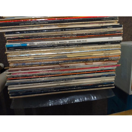 171 - Four crates of long playing vinyl albums inc, Shakin Stevens, Bryan Adams, Incantation, David Essex ... 