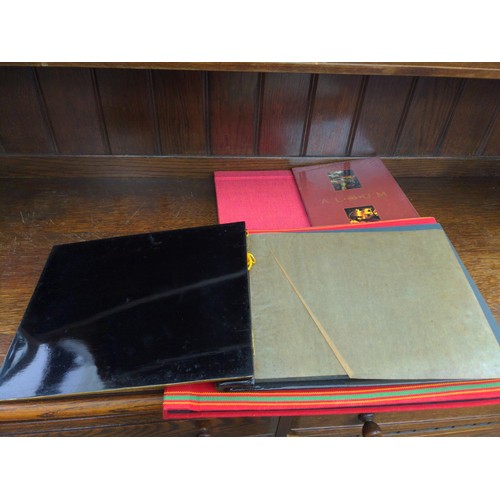 322 - Collection of photograph albums plus scrap books.