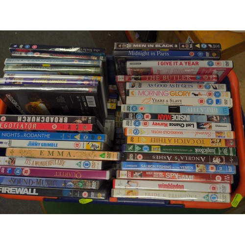 77 - Basket full of dvd's inc, Men in Black 3, The Butler, 12 years a slave, plus others.