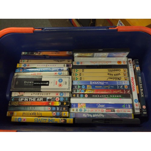 77 - Basket full of dvd's inc, Men in Black 3, The Butler, 12 years a slave, plus others.