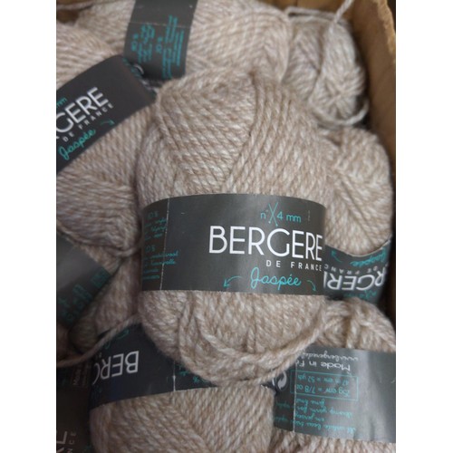 209 - Box of 50 x 25gm Burtavelleo yarn, 80/20 Acrylic/wool