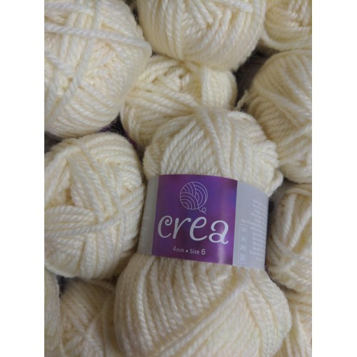 223 - 50 x 25gms of Crea Impasto Citrine 505 wool yarn