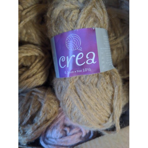 230 - box of 50 x 25 gms Acrylic yarn, Crea 'Antique Quartz