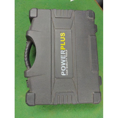 278 - Powerplus Rechargeable 18v corner drill X008 with fitted case