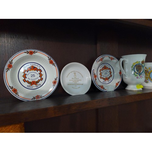 465 - Quantity of commemorative ware, Edwardian period onwards