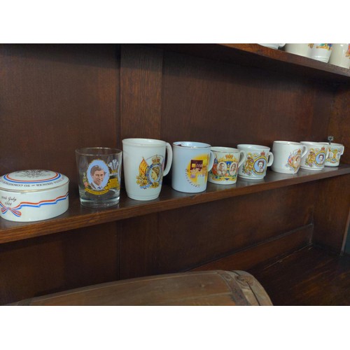 465 - Quantity of commemorative ware, Edwardian period onwards