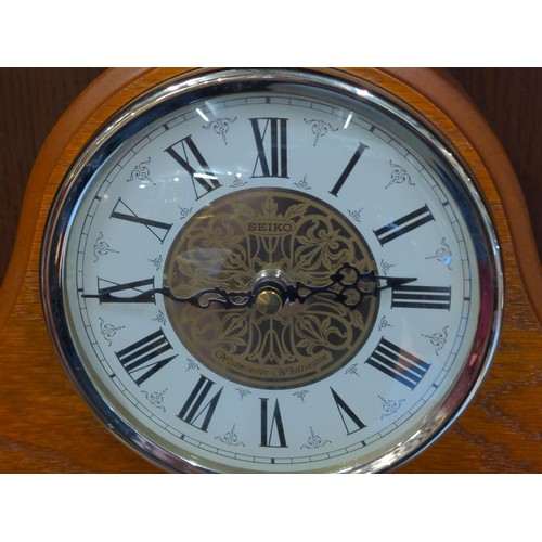 529 - Modern Seiko Westminster mantle clock