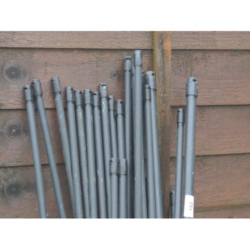 153 - 25 plus electric fence poles. (only the poles)