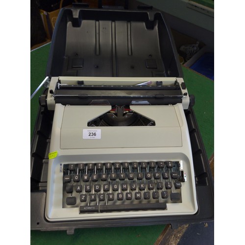 236 - Typewriter in case