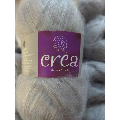 280 - Wispy silver grey approx 50 x 25g yarn 