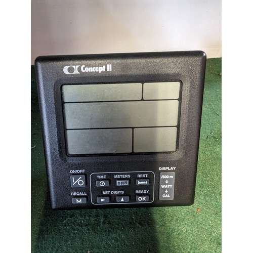 187 - Concept 2 indoor Rowing Machine (the complete exercise) - PM2 Monitor is faulty (Error code E007) an... 