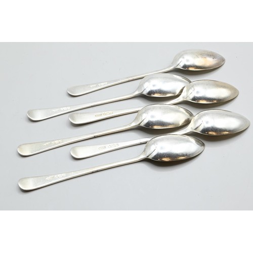 172 - Set of six Edwardian silver teaspoons, Henry Williamson Ltd, Sheffield 1901, gross weight 94 grams... 