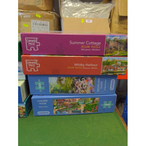 102 - 8 x Jigsaw puzzles inc. Gibsons & Ravensburger