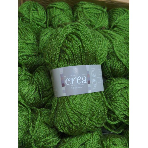 80 - Approx 50 x 25g Fern Green yarn