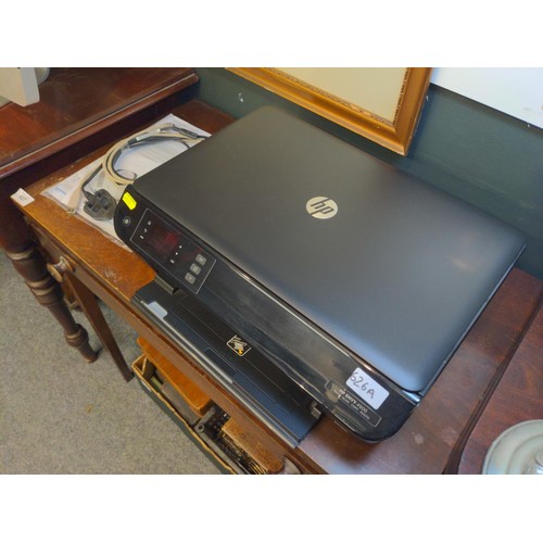 626A - HP ENVY 4500 print scan copy photo wireless printer/scanner with cables, Instructions and CD. 