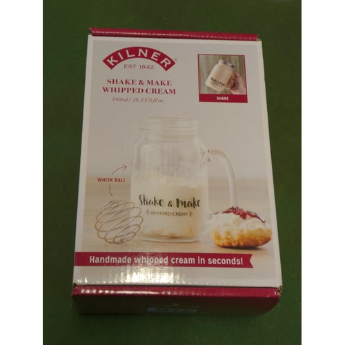 24 - Kilner Whip cream maker jars x 6