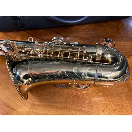 603 - Stagg 77-SA hand crafted in China Alto Saxophone with original hard case.