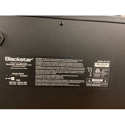 611 - Blackstar 50 watts model ID:15TVP guitar amplifier.