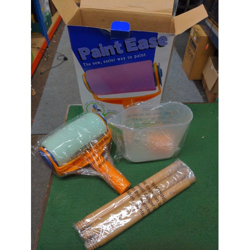 107 - Paint ease roller in box, holds up to 0.75 litres + 93cm extension pole