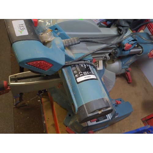 113 - Erbauer ERB238MSW 254mm single bevel sliding mitre saw