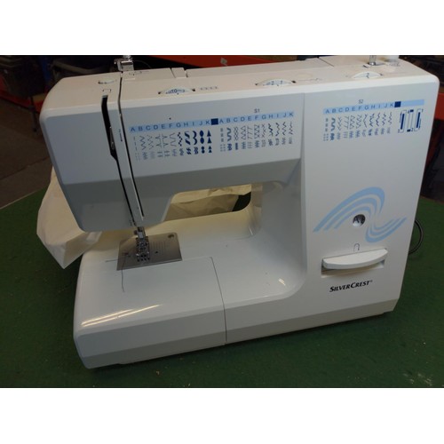 136 - Silvercrest electric sewing machine