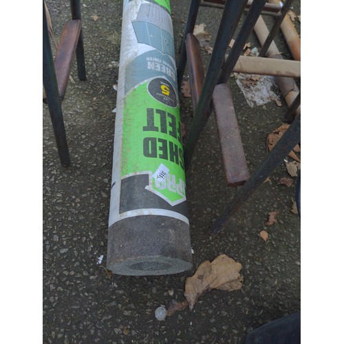 311 - 10m x 1m roll of shed roof felt