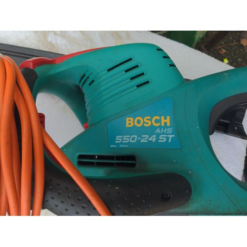 337 - Bosch electric hedge trimmer