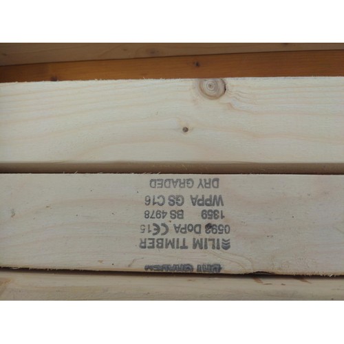 361 - Various lengths of 50x50 and 75x50 CLS timber