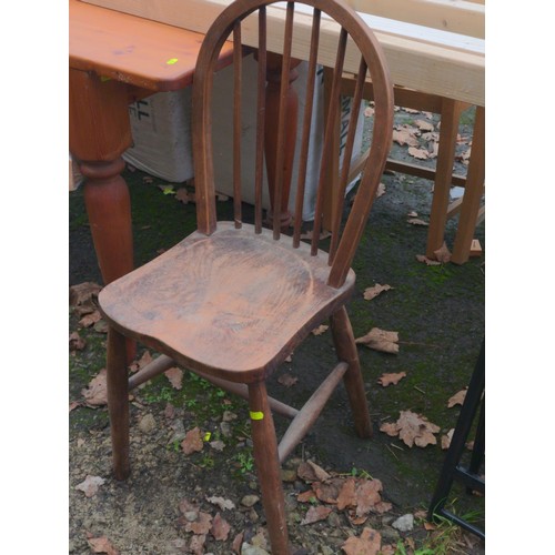 362 - Elm seated chair