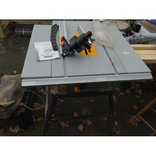 366 - Titan 1500w table saw