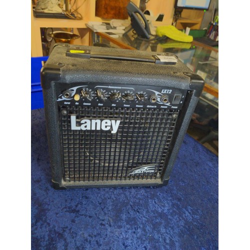 606 - Laney LX12 extreme practice 20 watt guitar amplifier.