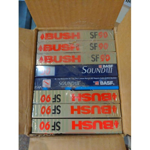 692 - Collection of boxed SF90 recordable cassette tapes as new, 22 in total.