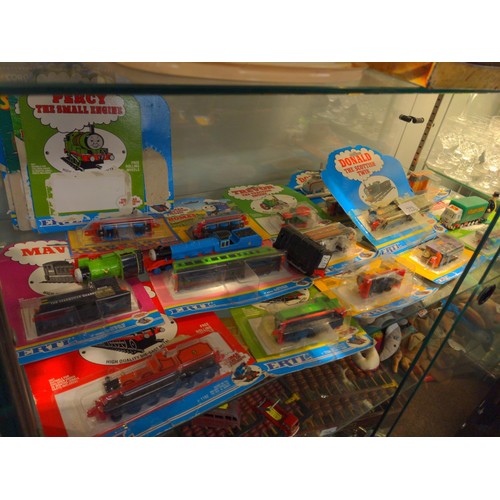 722 - Collection of Thomas the Tank engine models approx 21 in total mostly boxed. Inc, Thomas, Treveor, D... 