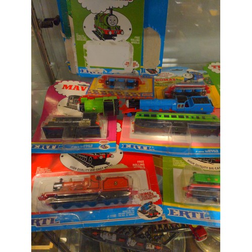 722 - Collection of Thomas the Tank engine models approx 21 in total mostly boxed. Inc, Thomas, Treveor, D... 