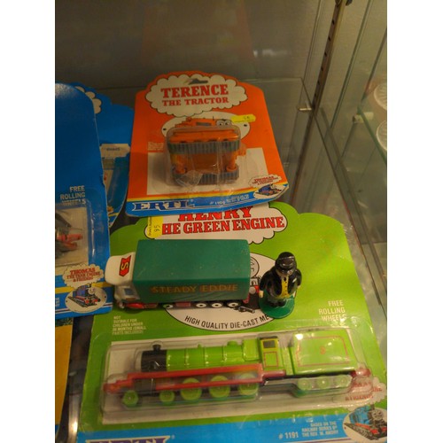 722 - Collection of Thomas the Tank engine models approx 21 in total mostly boxed. Inc, Thomas, Treveor, D... 