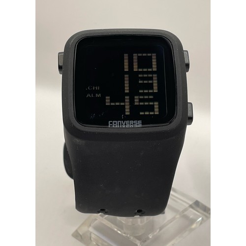 620 - Animal CAN-AM Leather strap watch + Converse VR002 C13 digital watch with rubber strap.