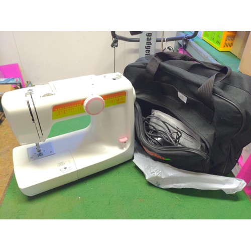 118 - Toyota SV2000 sewing machine in Janome carry case