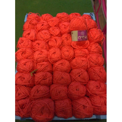 133 - 50 X 25G Balls of yarn in harmony coral.